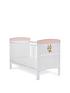  image of obaby-grace-inspire-cot-bed-rabbit-pink