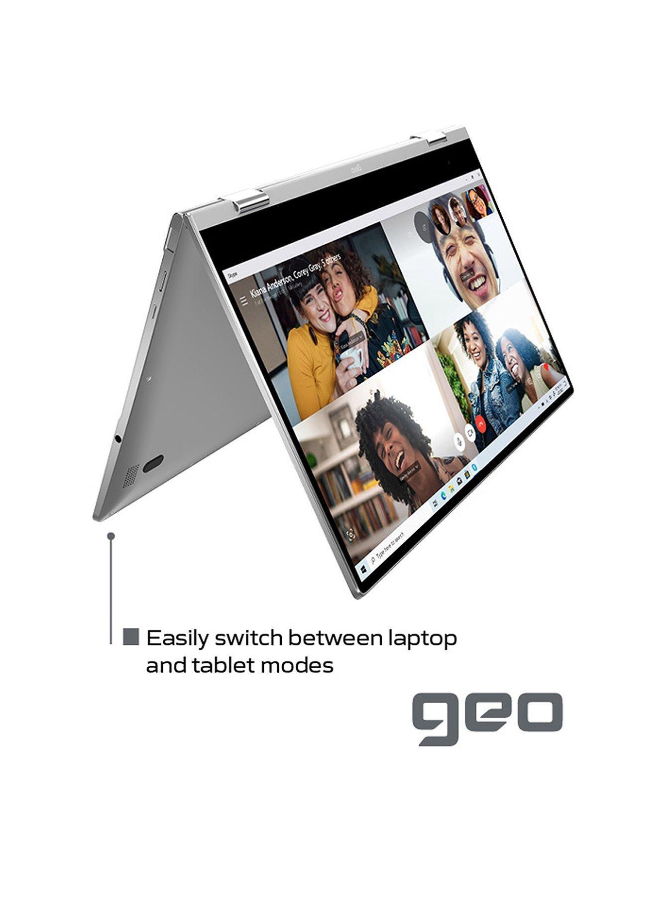 Geo GeoFlex 340 14.1-inch Convertible Laptop with Touchscreen, Intel ...