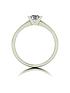  image of moissanite-9ct-white-gold-050ct-equivalent-tension-set-solitaire-ring