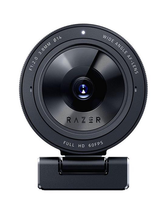 front image of razer-kiyo-pronbspusb-webcam-with-high-performance-adaptive-light-sensor