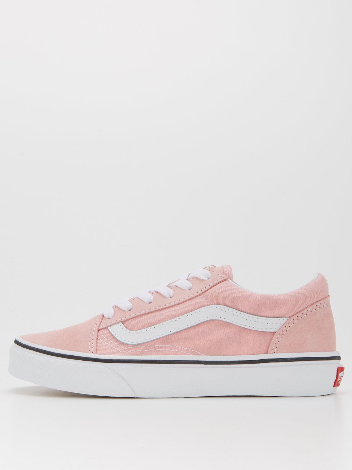 vans-junior-girls-old-skool-trainers-pinkwhite
