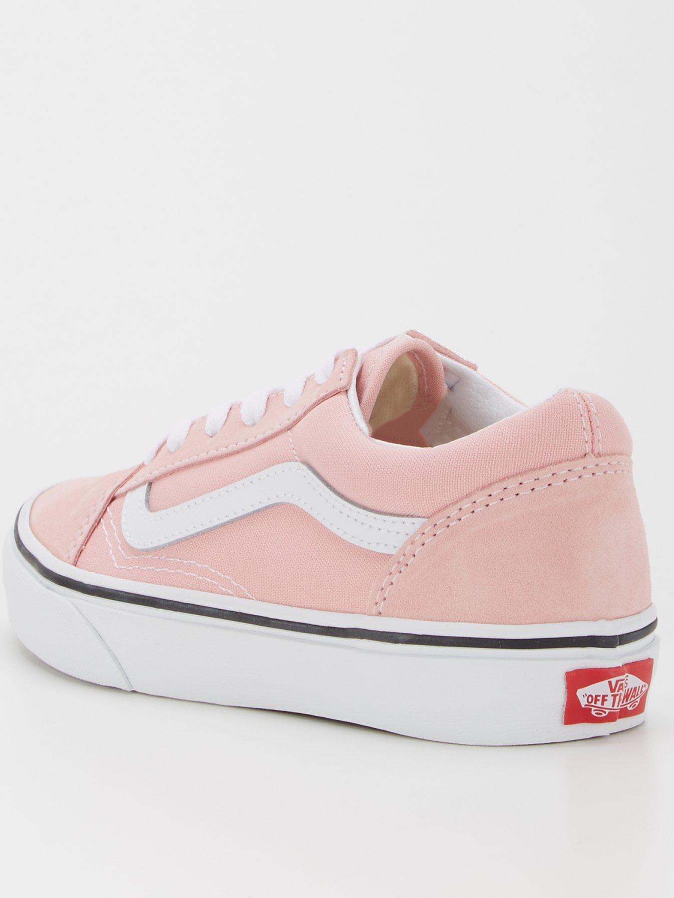 Vans old clearance skool platform pink