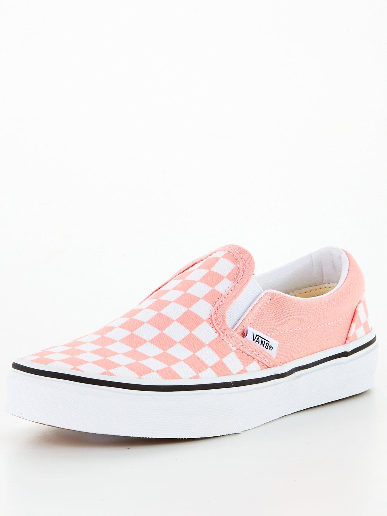 checkerboard vans junior