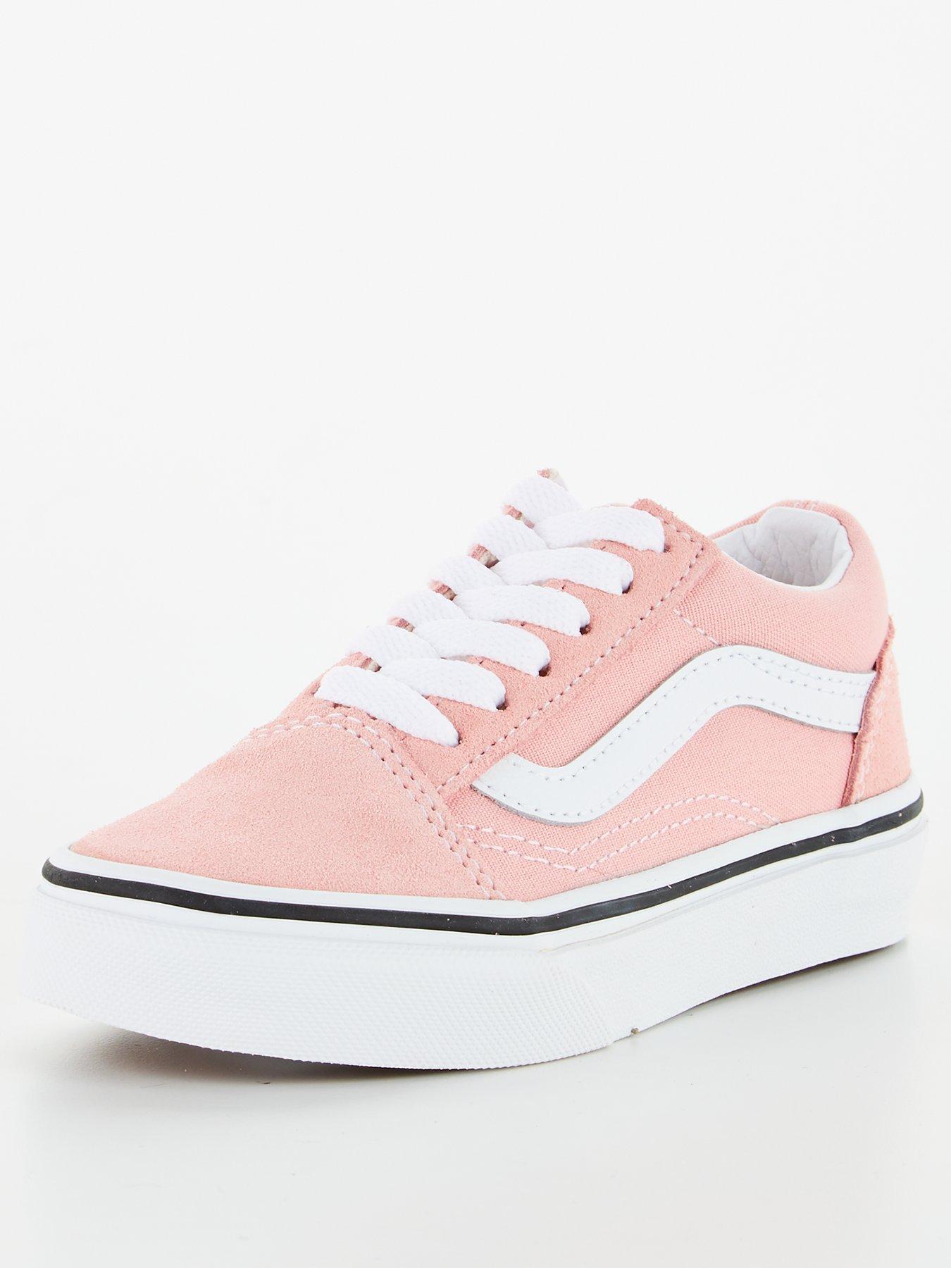 Vans on sale girls pink