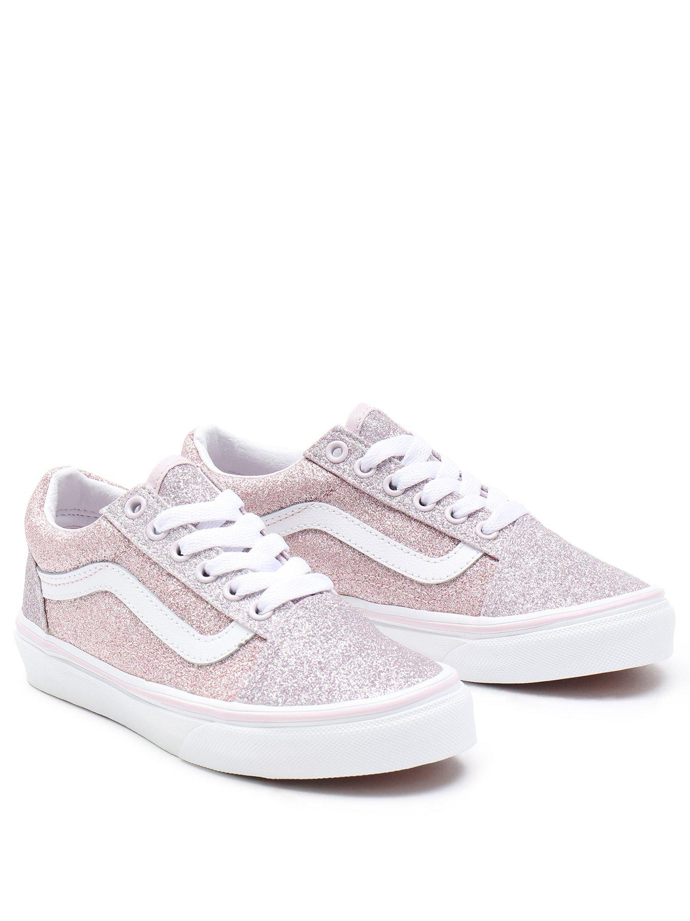 glitter vans ladies