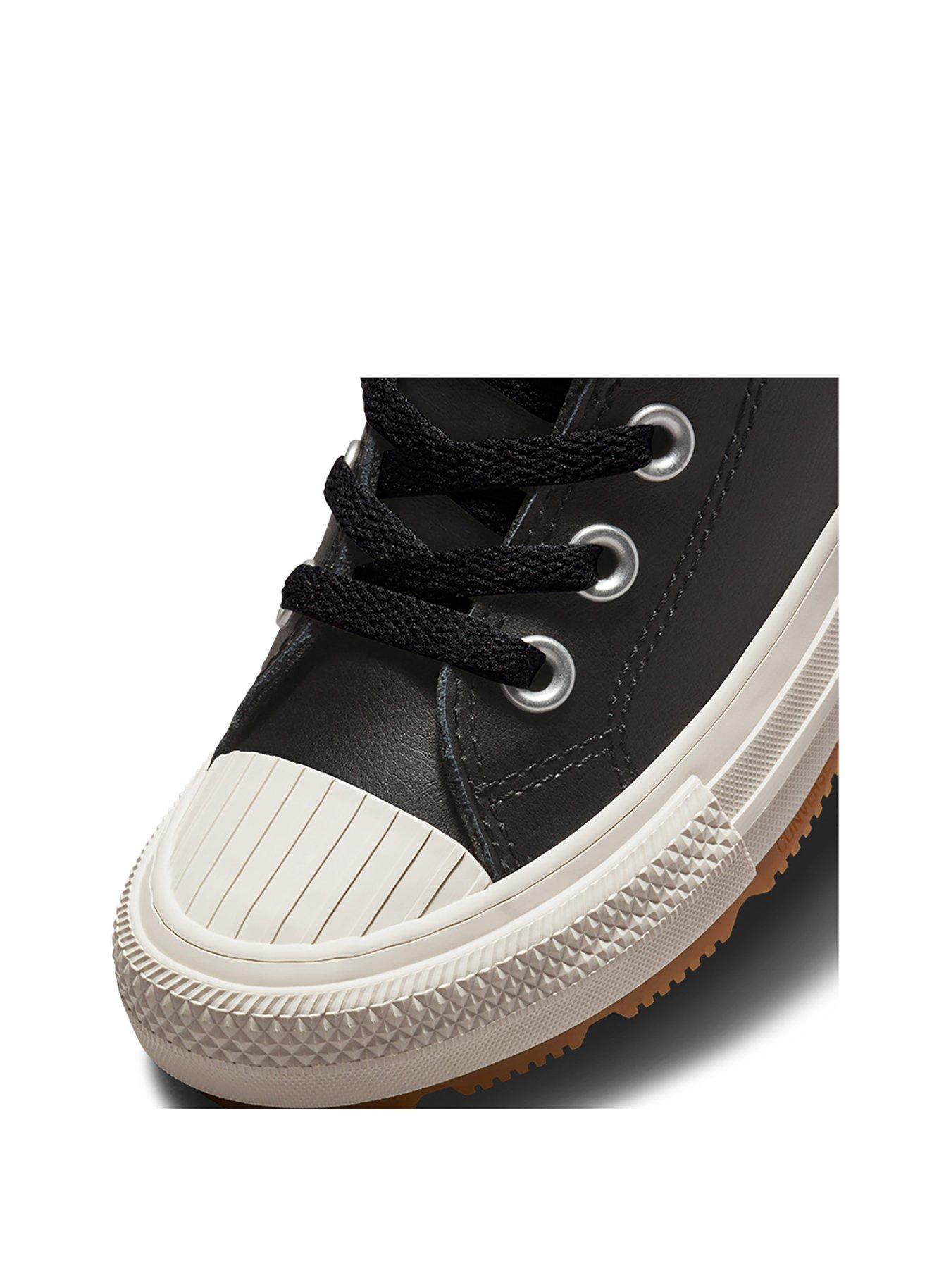  image of converse-chuck-taylor-all-star-berkshire-boot-hi-childrens-trainer-black