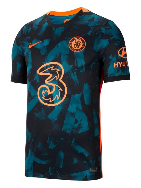 front image of nike-mens-chelsea-2122-third-short-sleeved-stadium-jersey
