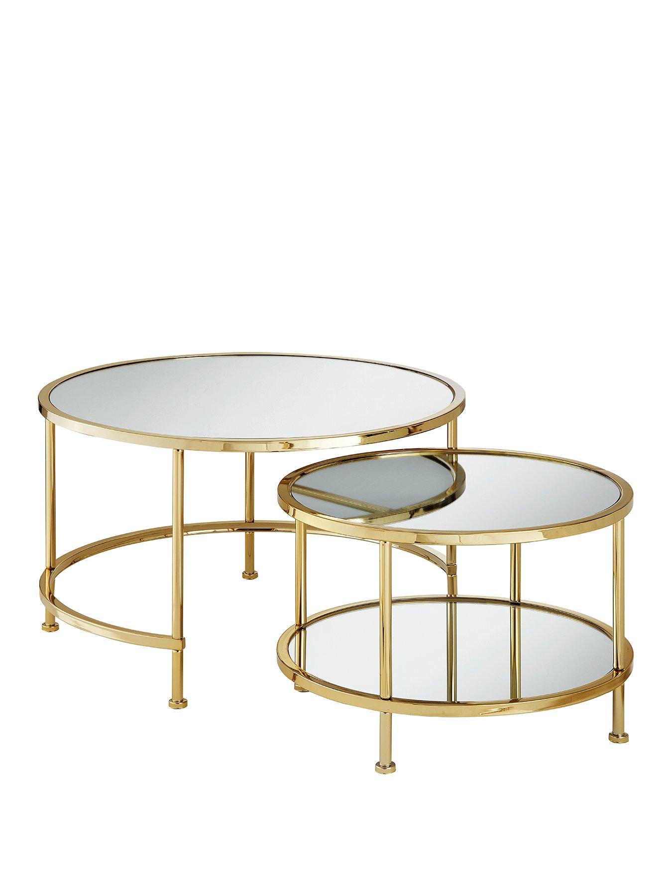 Image 2 of 5 of Very Home Aruba New Coffee Nest of Tables