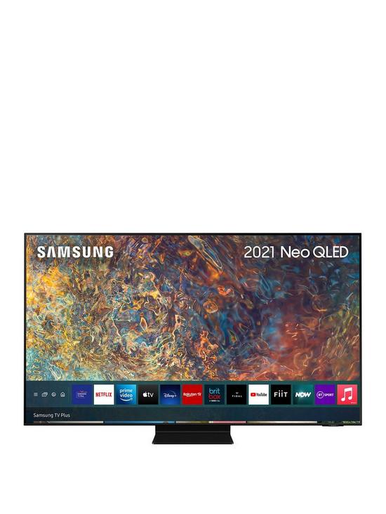 front image of samsung-2021-qn90a-55-inch-neo-qled-4k-hdr-smart-tv
