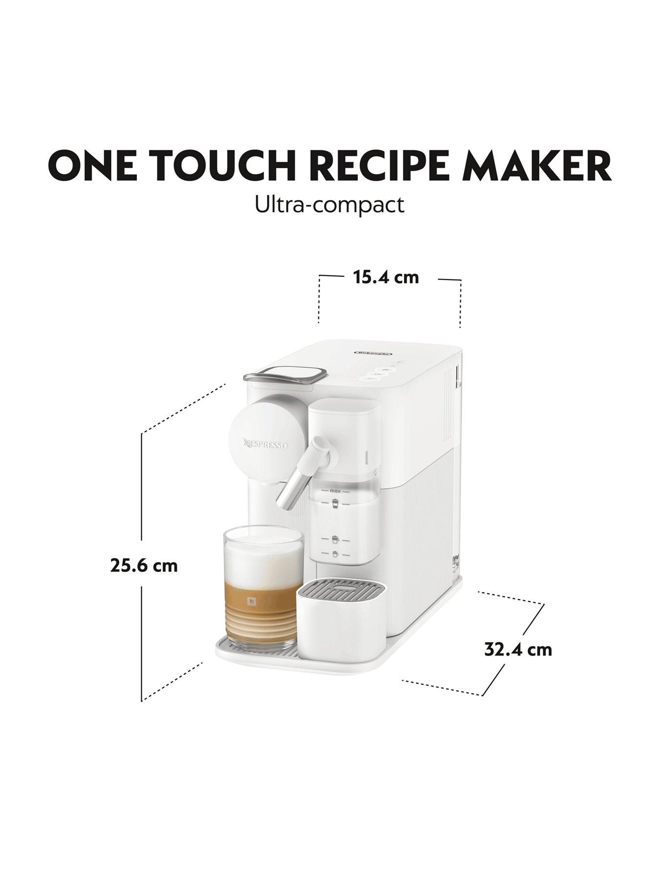 Image 4 of 8 of Nespresso Lattissima One Coffee Machine by De&rsquo;Longhi - EN510.W - White