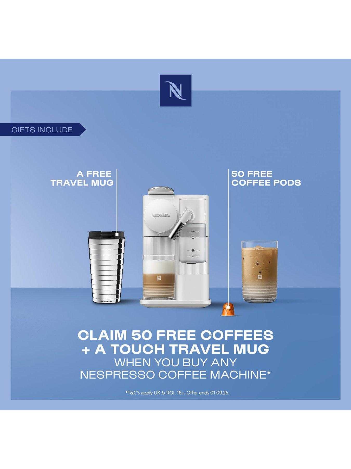 Image 6 of 8 of Nespresso Lattissima One Coffee Machine by De&rsquo;Longhi - EN510.W - White