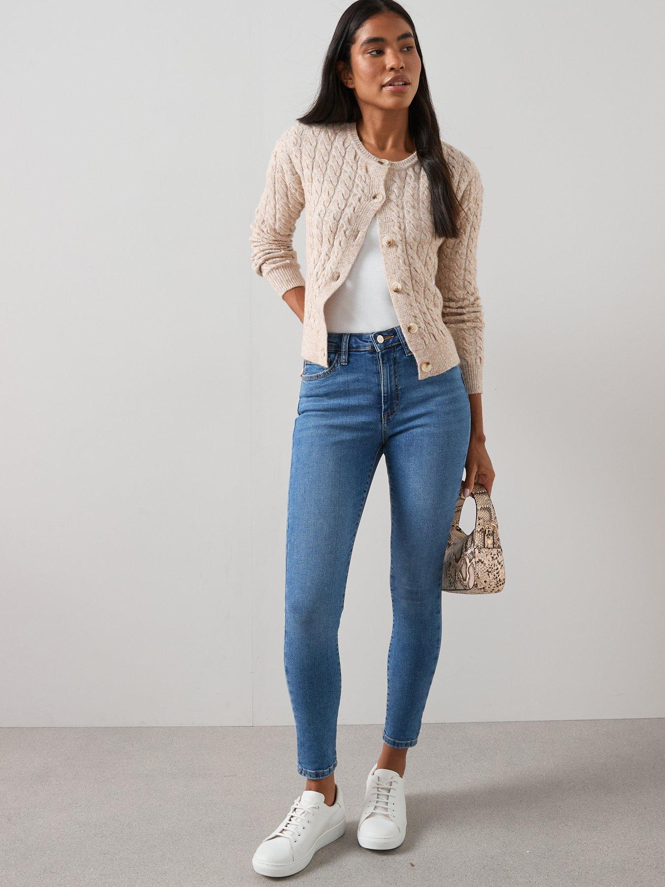 Image 6 of 7 of The Very Collection Florence High Rise Skinny Jean - Mid Wash