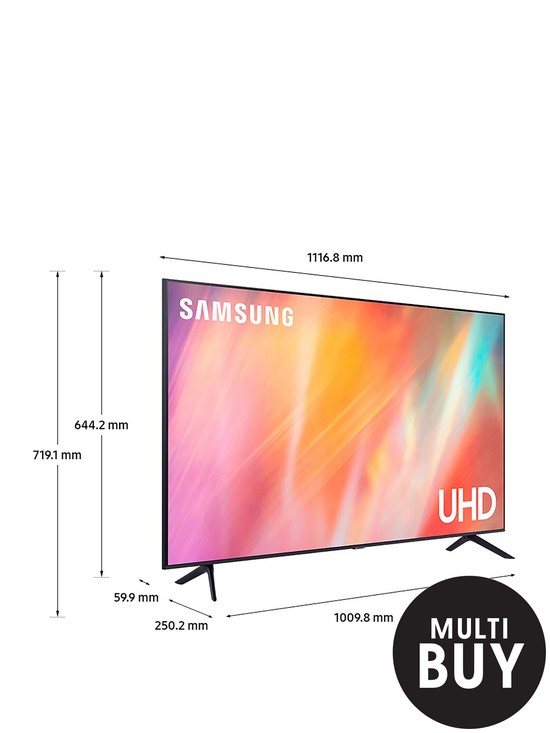 stillFront image of samsung-ue50au7100kxxu-50-inch-4k-ultra-hd-hdr-smart-tv