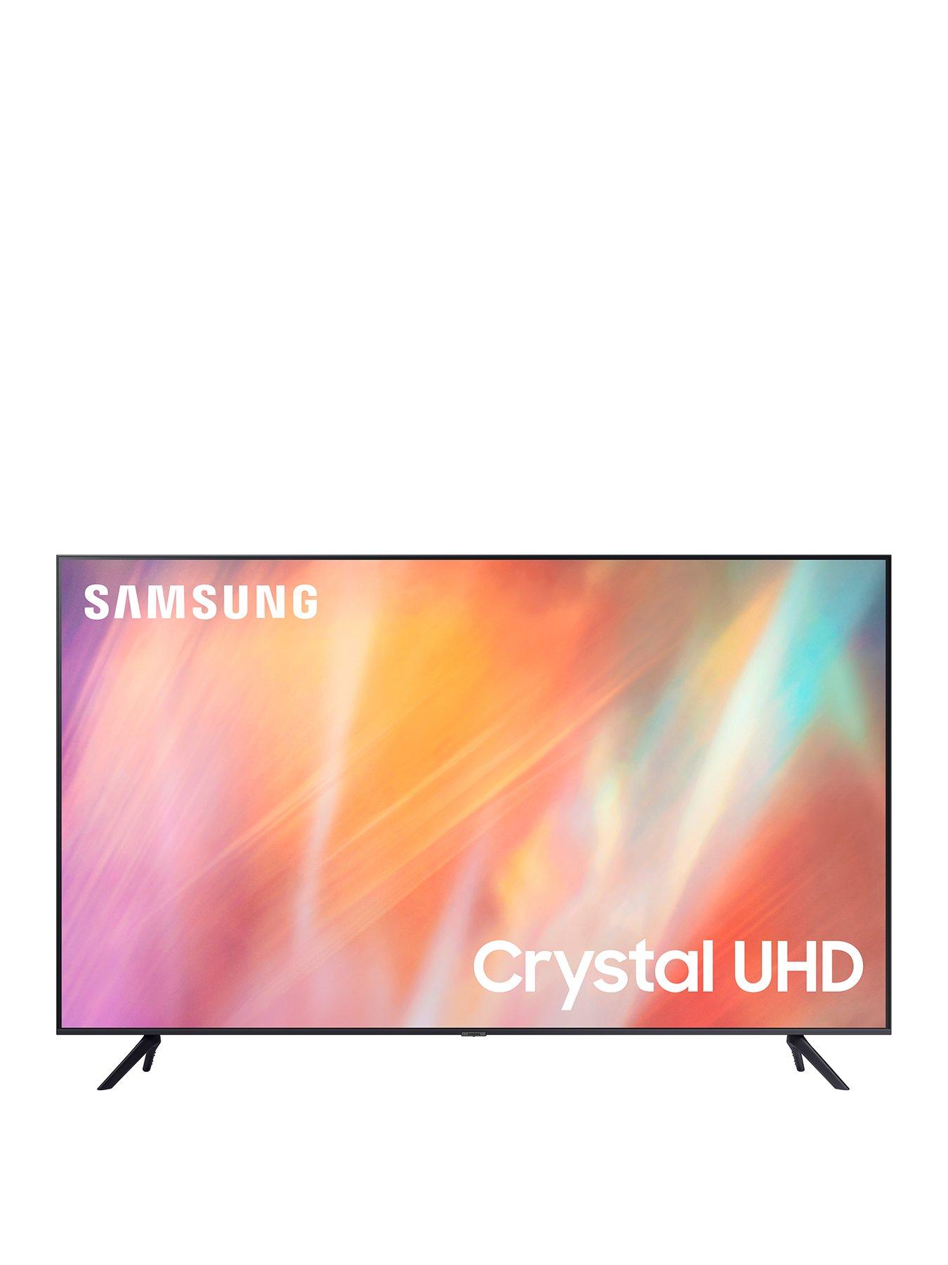 Samsung UE55AU7100KXXU, 55 inch, 4K Ultra HD HDR, Smart TV ...