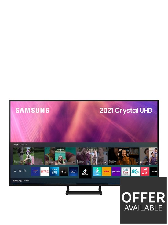 front image of samsung-2021-65nbspinch-au9000-crystal-uhd-4k-hdr-smart-tv-black