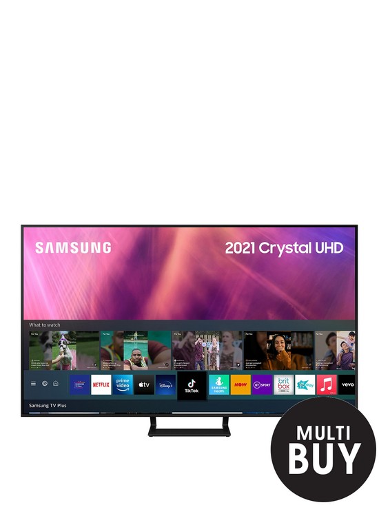 front image of samsung-2021-au9000-75-inch-crystal-4k-uhd-smart-tv