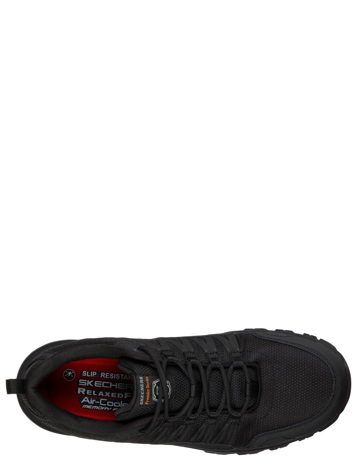 Image 3 of 4 of Skechers Work Fannter Trainers - Black
