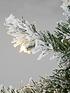  image of very-home-8ft-flocked-pre-lit-downswept-pine-christmas-tree
