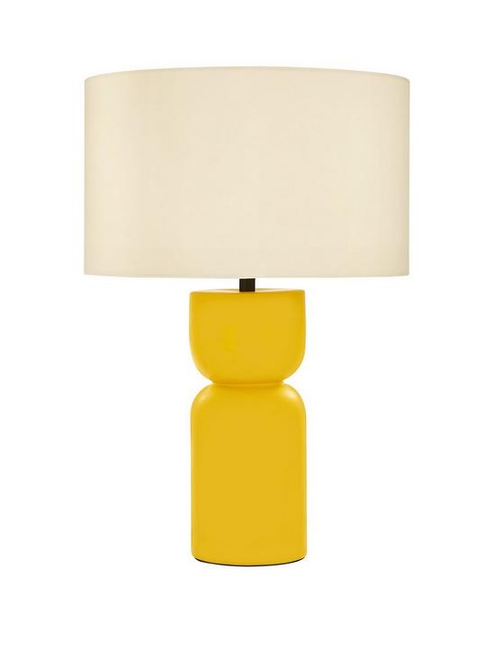 front image of totem-ceramic-table-lamp