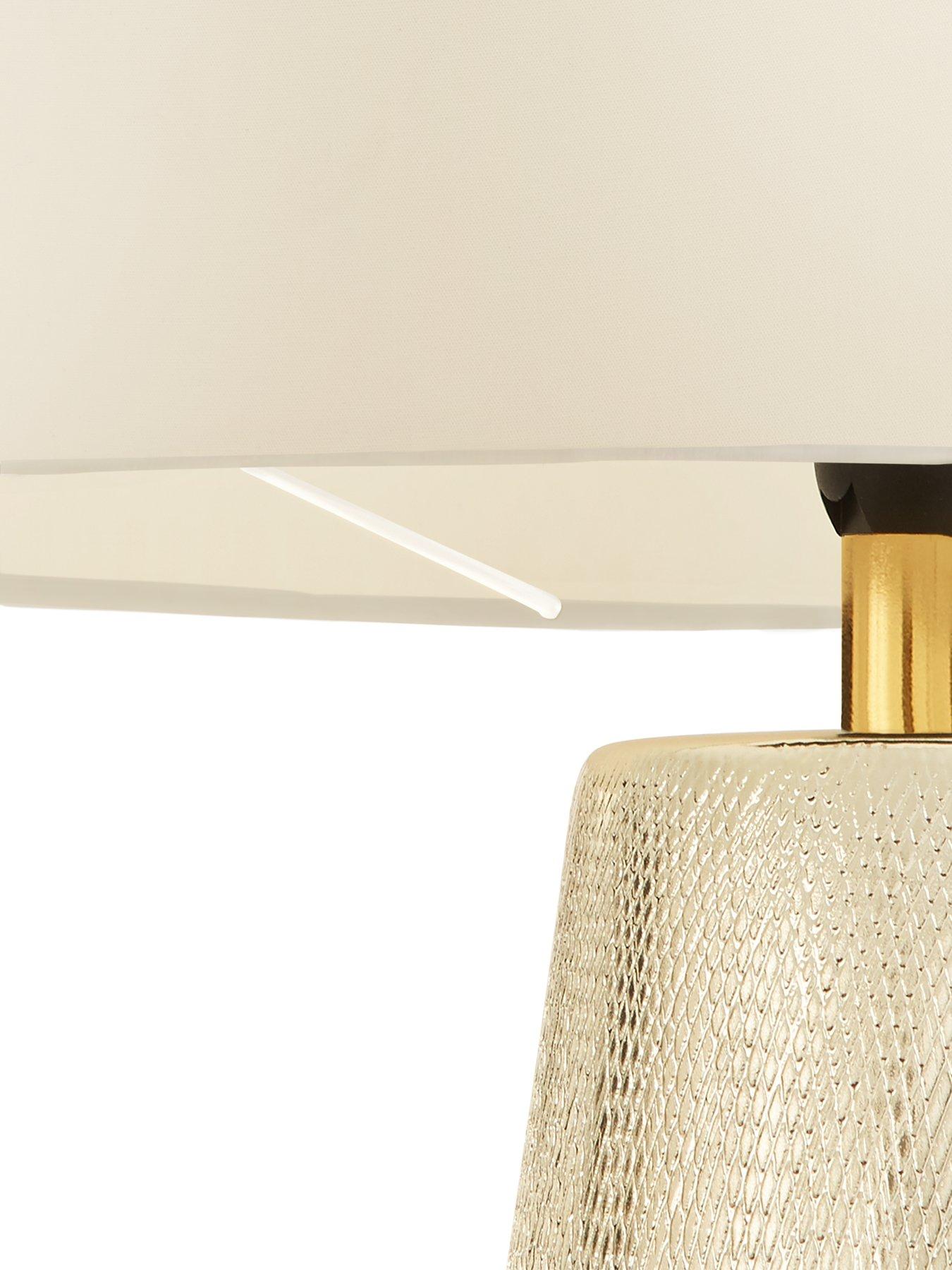  image of michelle-keegan-home-textured-ceramic-table-lamp