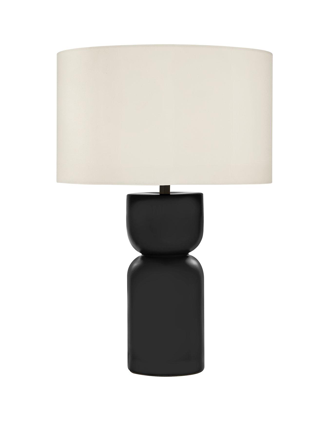 stillFront image of the-very-collection-totem-ceramic-table-lamp