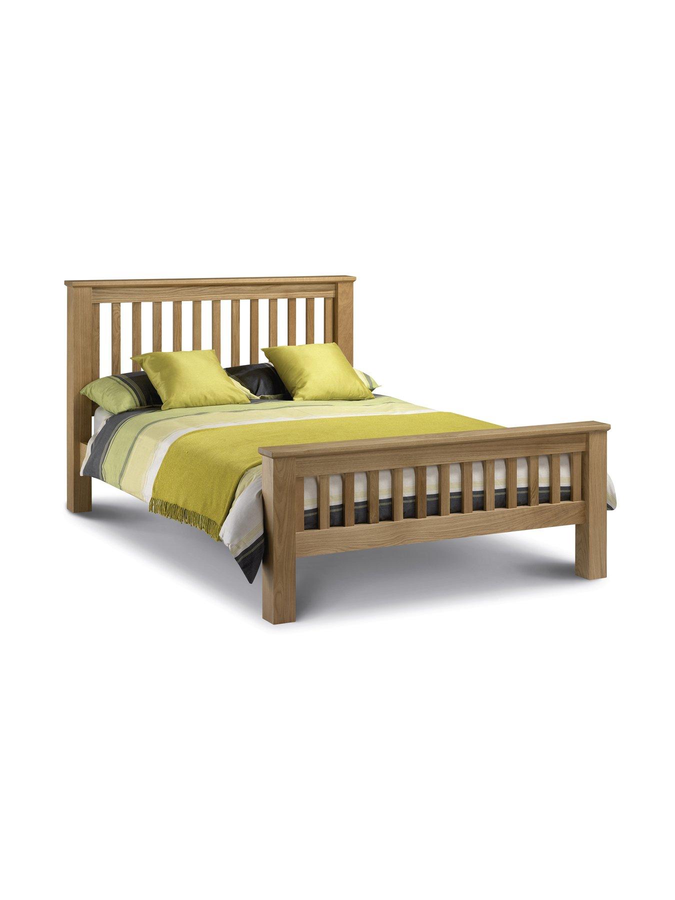  image of julian-bowen-amsterdam-oak-doublenbspbed-frame