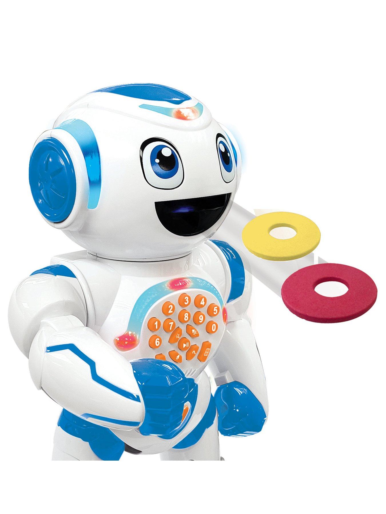 Lexibook - POWERMAN® FIRST Talking Robot Learning Toy to Help Kids Grow Up  (English) 