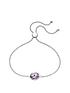 the-love-silver-collection-sterling-silver-pink-amethyst-toggle-braceletfront