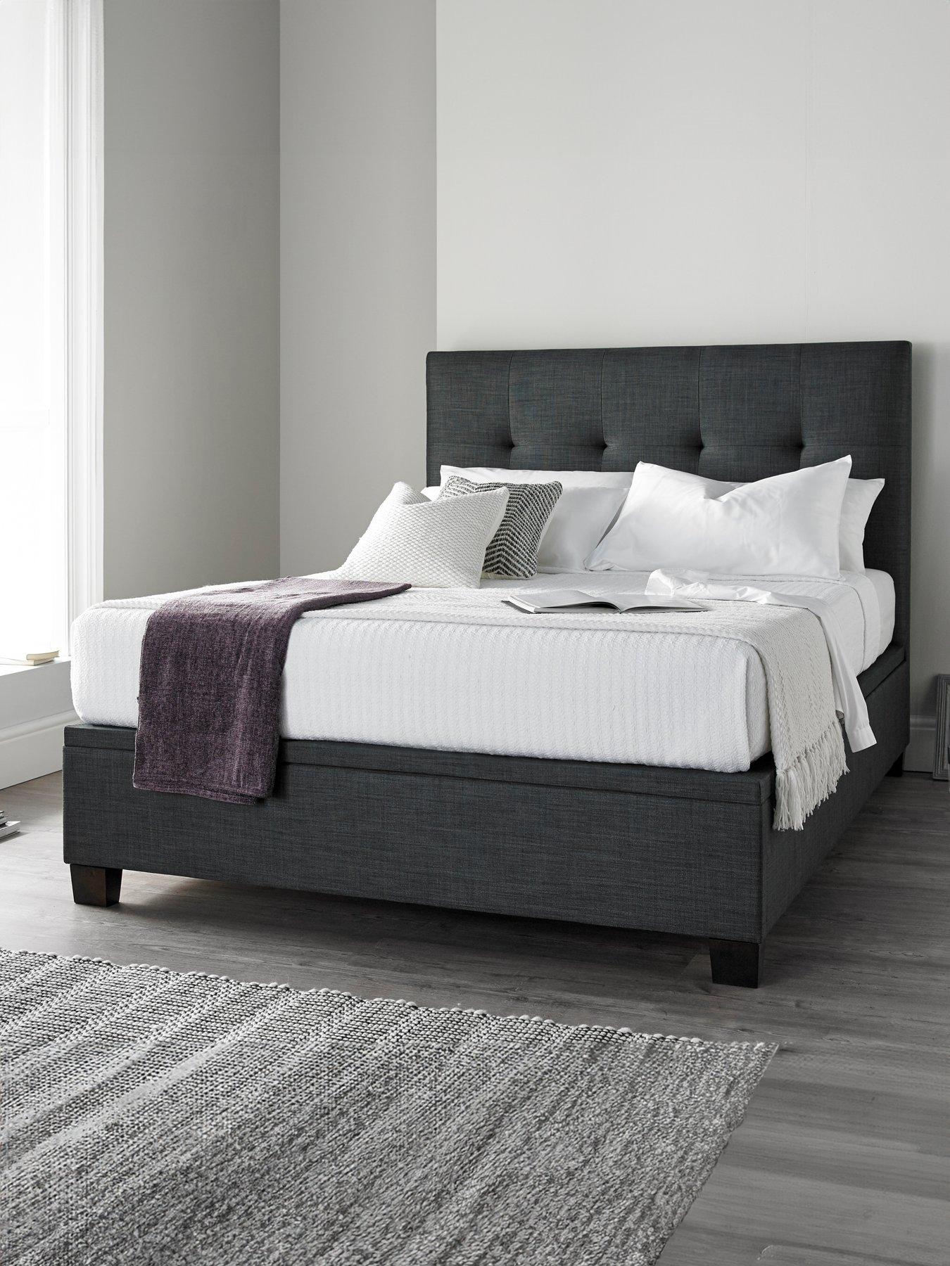 The Very Collection Reeves End Lift Up Ottoman Storage Bed with Airsprung Mattress Options (Buy  &  SAVE!)