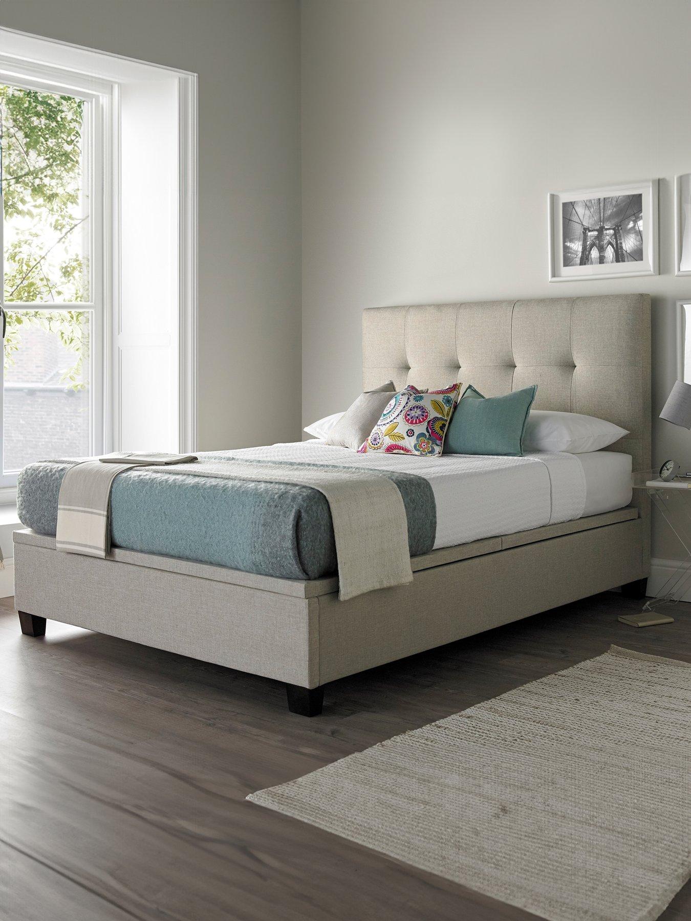 Very Home Reeves End Lift Up Ottoman Storage Bed with Airsprung Mattress Options (Buy  &  SAVE!)