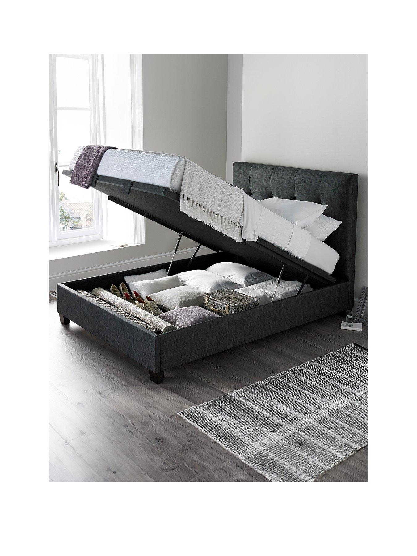 image of very-home-reeves-end-lift-up-ottoman-storage-bed-with-airsprung-mattress-options-buy-amp-save