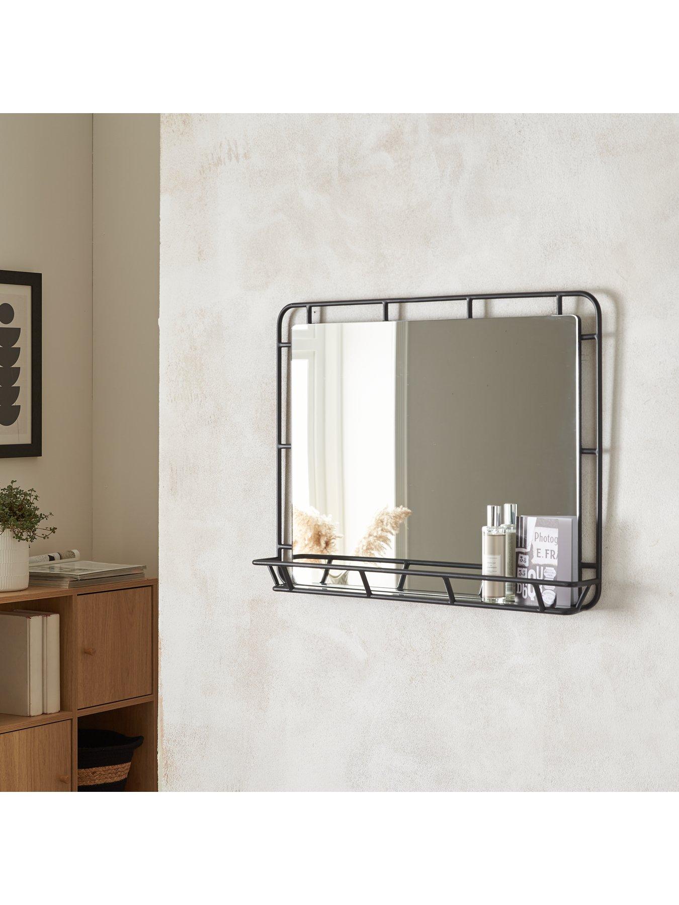 Very Home Nova Wall Mirror With Shelf