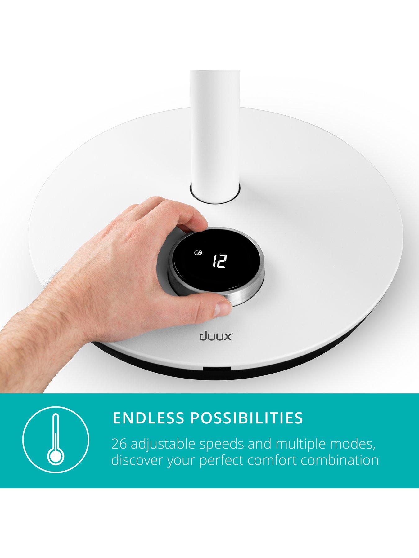  image of duux-whisper-flex-smart-fan-white
