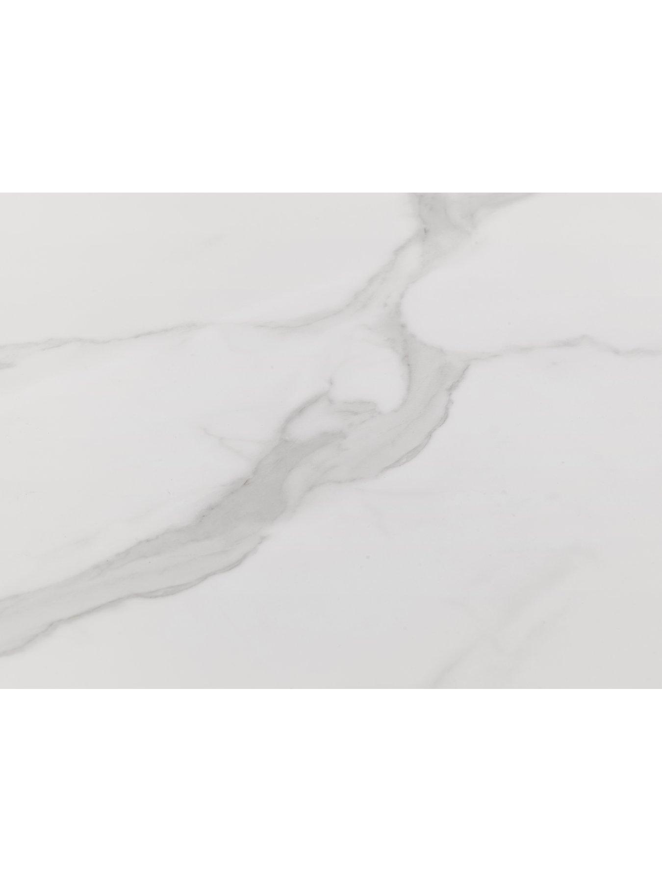  image of julian-bowen-scala-white-marble-top-coffee-table