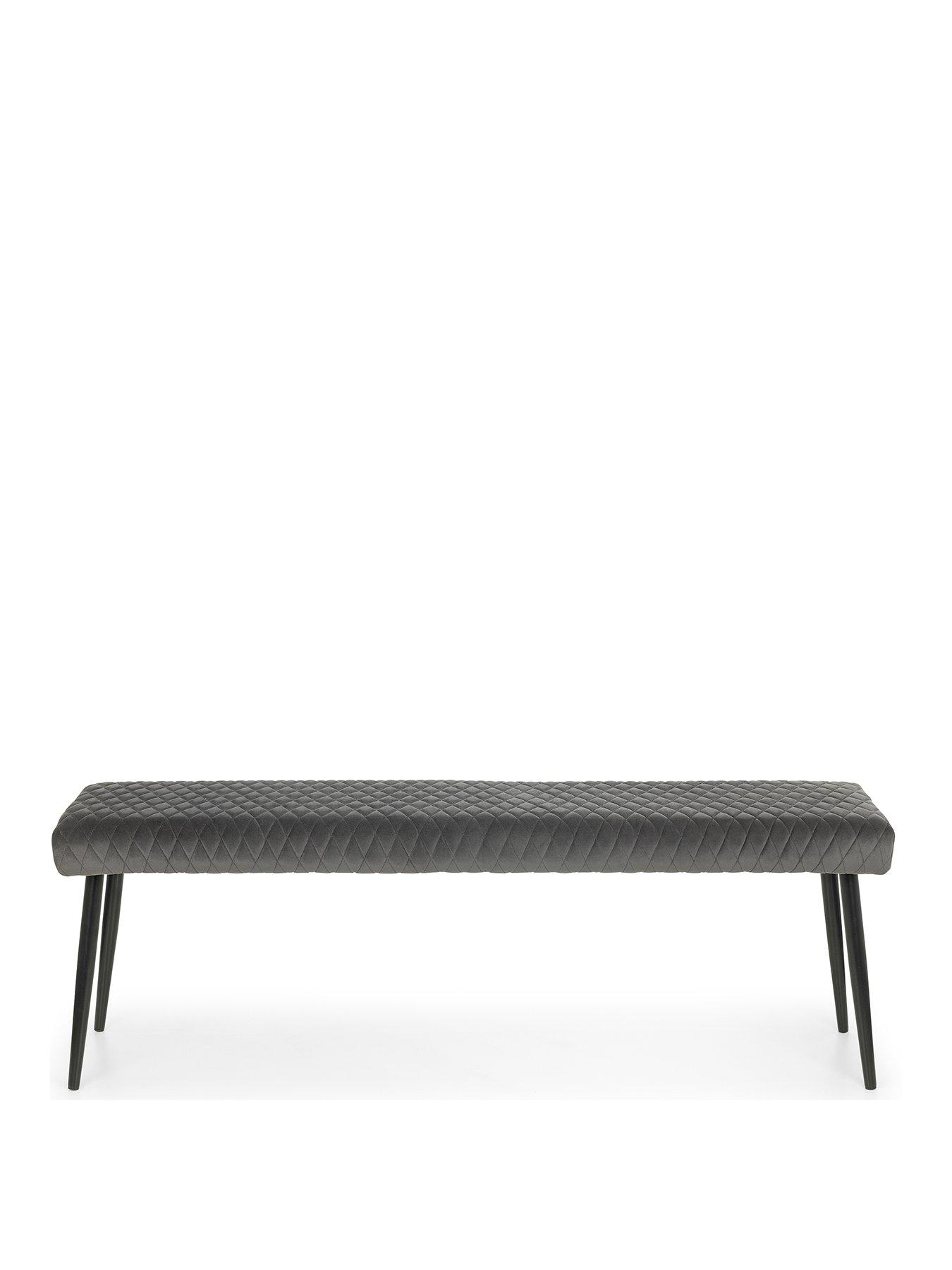 Image 2 of 5 of Julian Bowen Luxe Low Bench - Grey