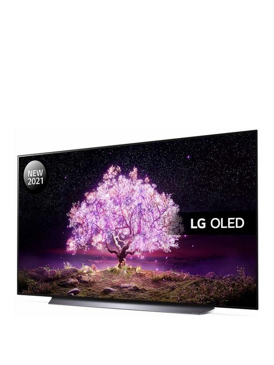 stillFront image of lg-oled65c14lb-65-inch-oled-4k-ultra-hd-hdr-smart-tv-black