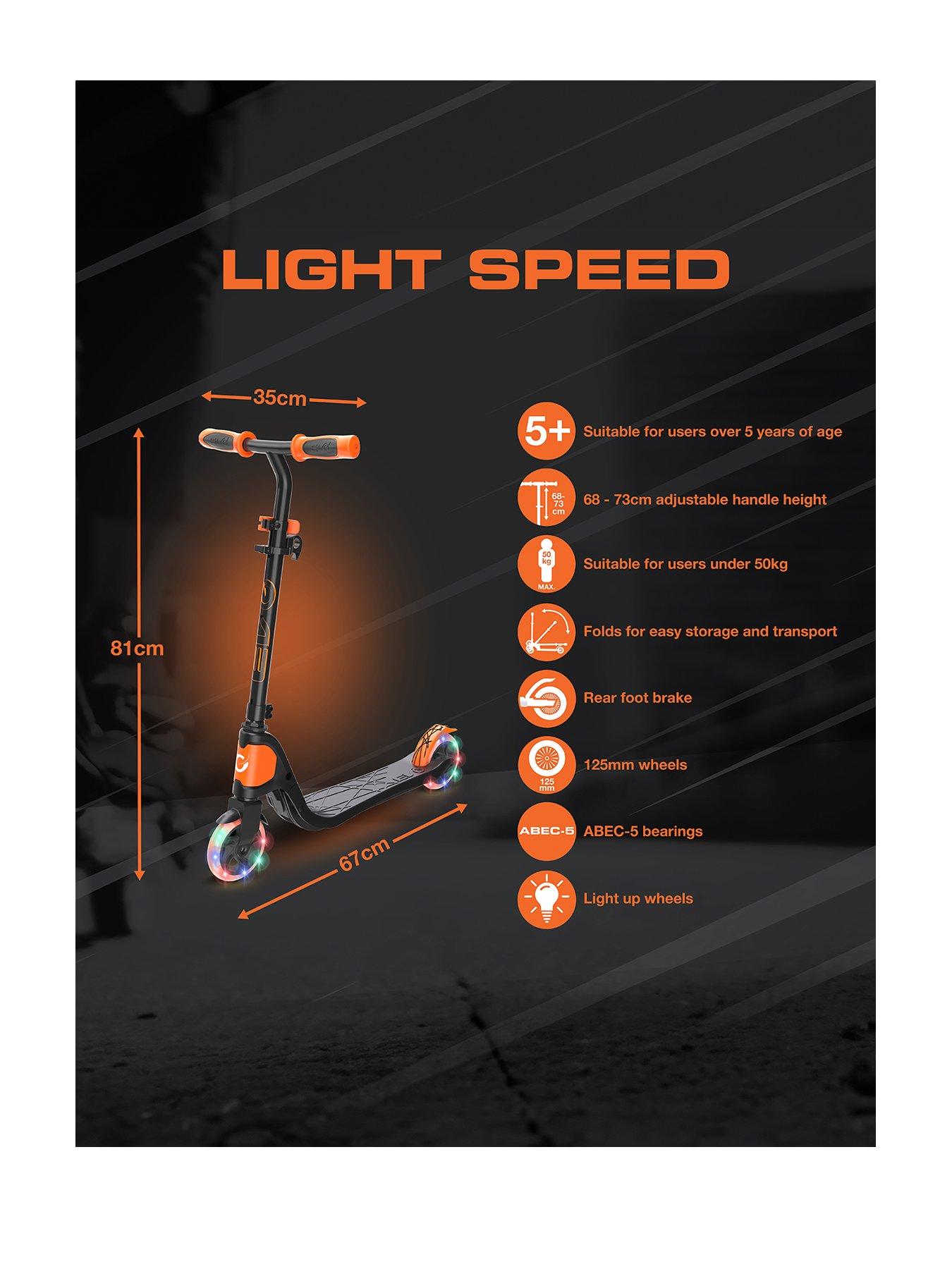 EVO Light Speed Scooter - Orange