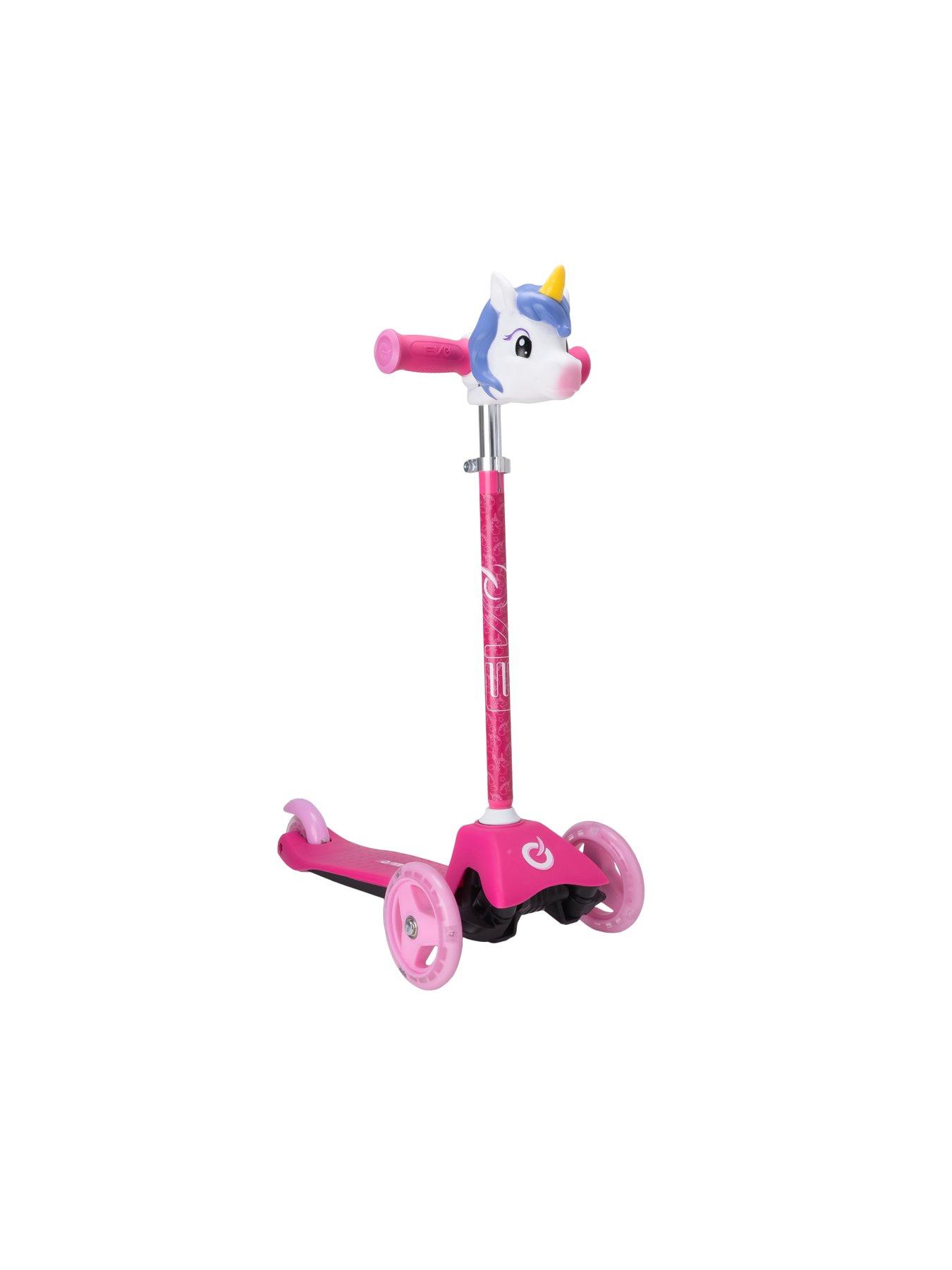  image of evo-unicorn-light-up-mini-tri-scooter