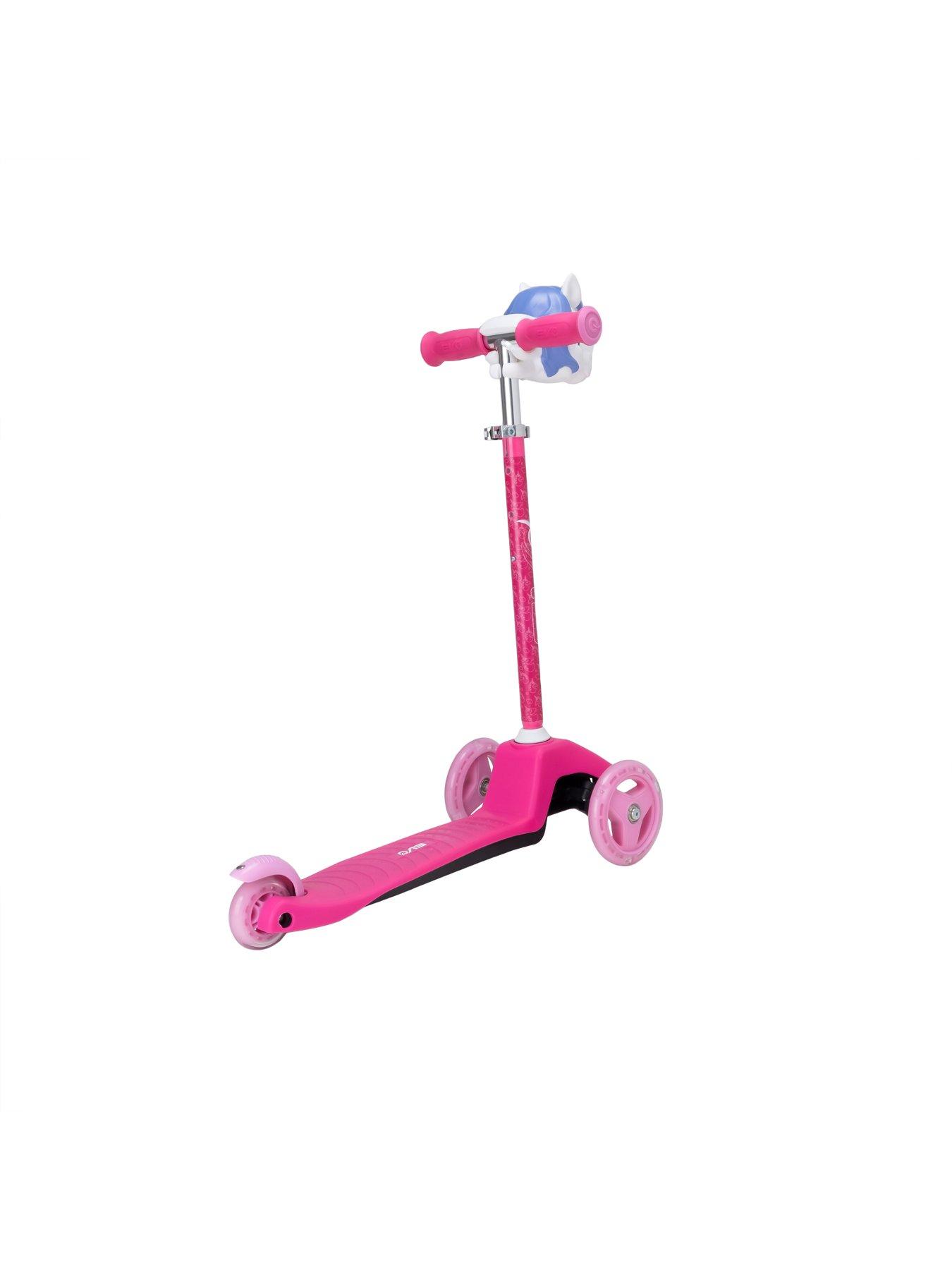 Image 5 of 7 of EVO Unicorn Light Up Mini Tri-Scooter