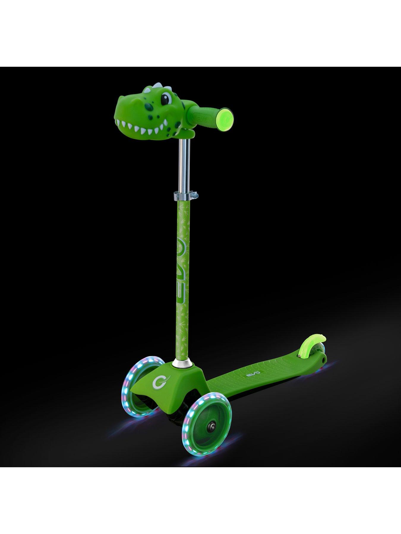 Image 2 of 6 of EVO Dino Light Up Mini Cruiser 3 Wheel Scooter