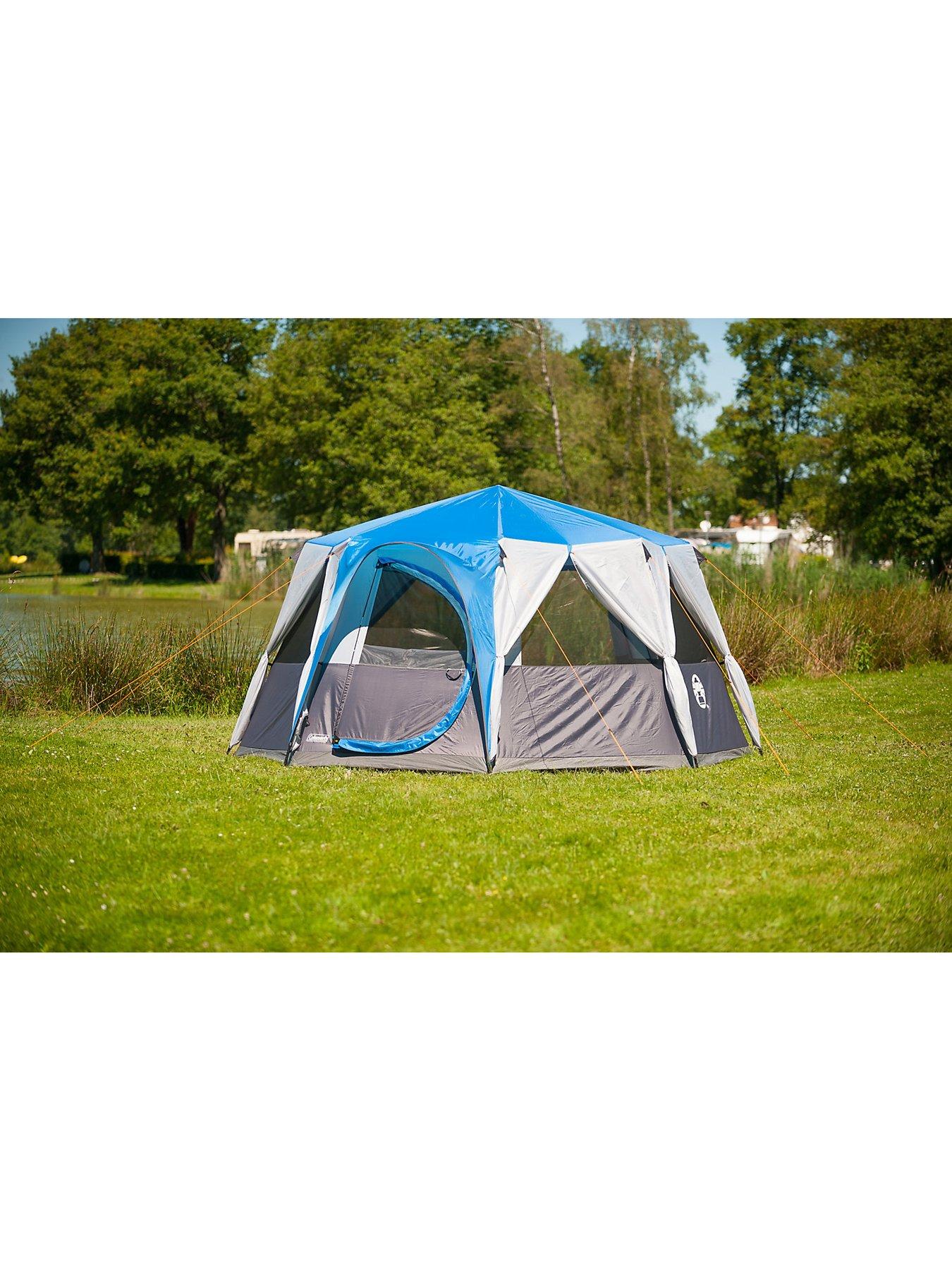 Image 3 of 7 of Coleman Cortes Octagon 8 Person Tent - Blue