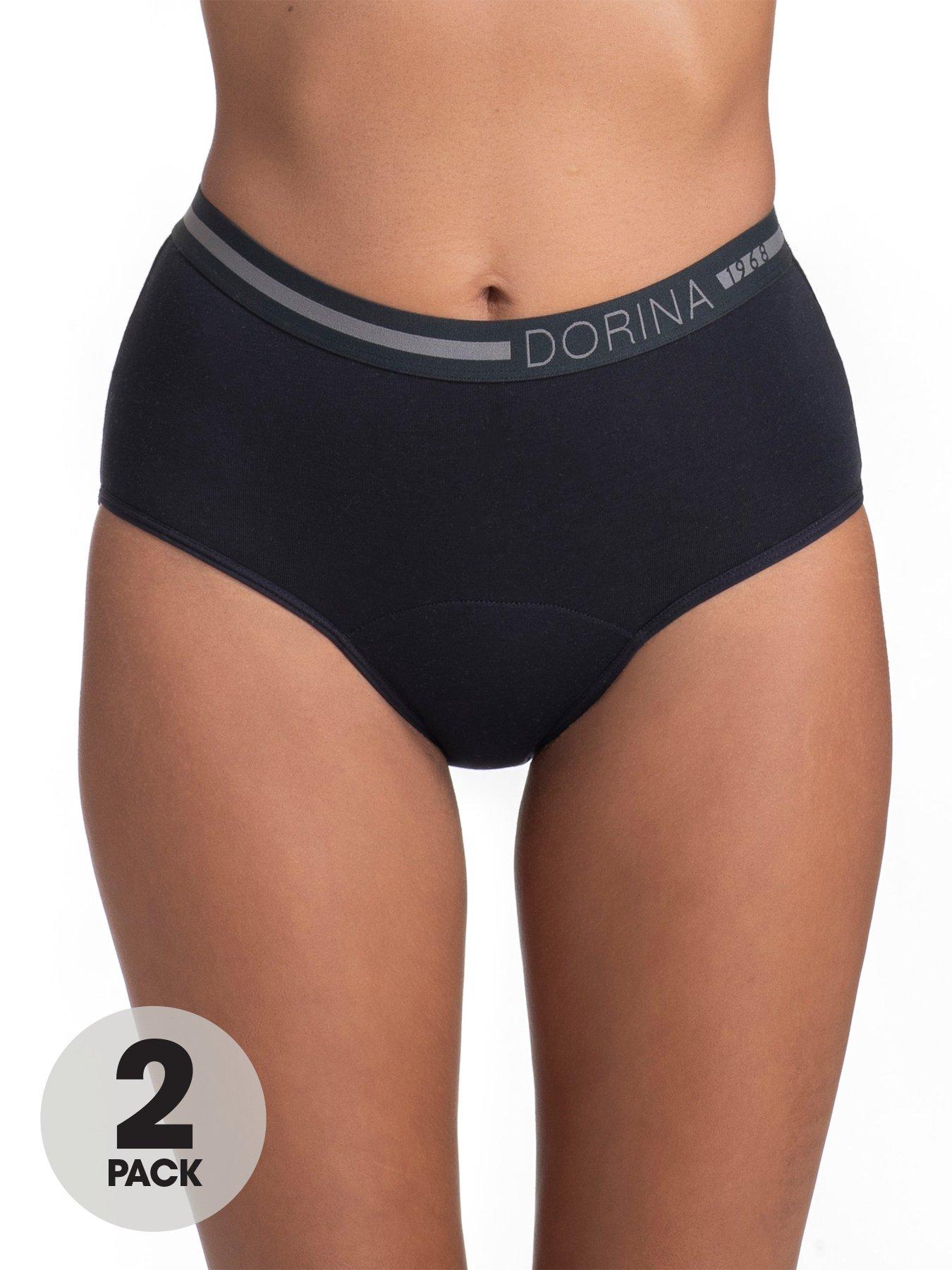 undefined Moon 2 Pack Midi Nighttime Period Pants - Black