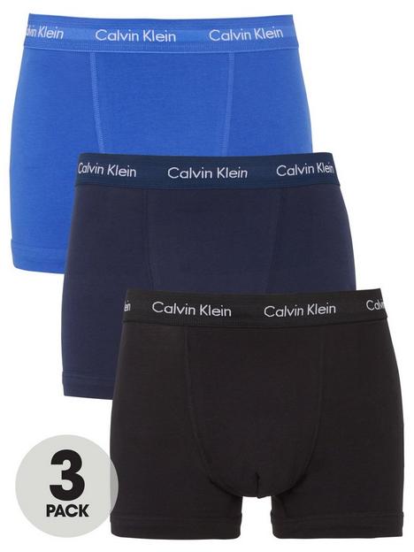 calvin-klein-core-3-pack-trunks-bluenavyblack