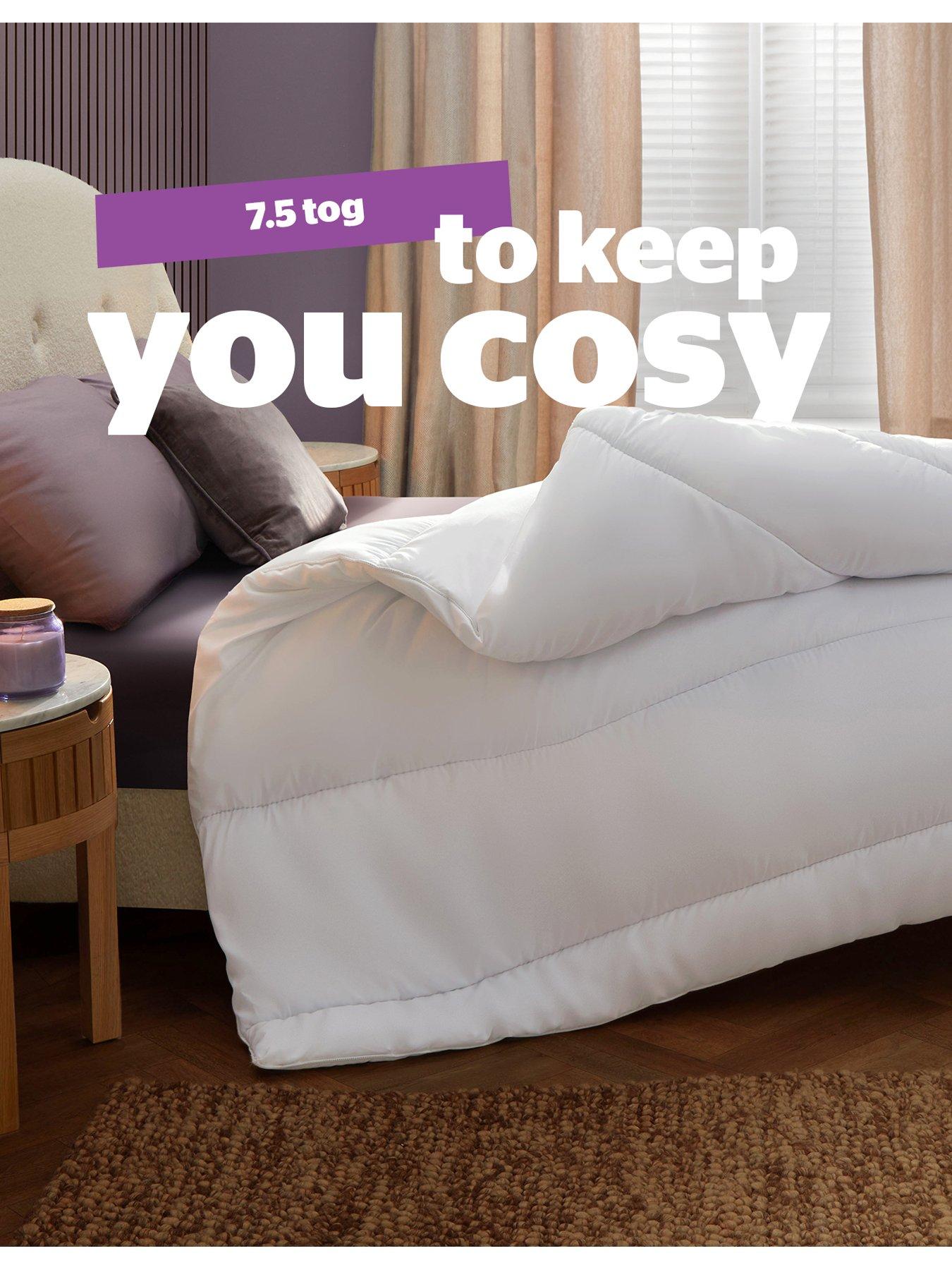 Image 4 of 7 of Silentnight Deep Sleep 7.5 Tog Duvet - White