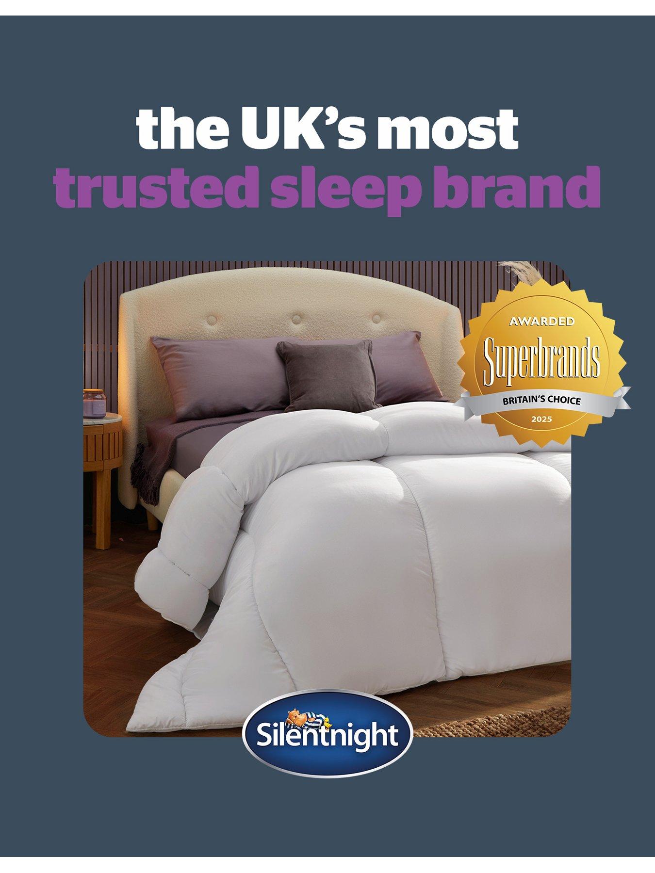 Image 6 of 7 of Silentnight Deep Sleep 7.5 Tog Duvet - White