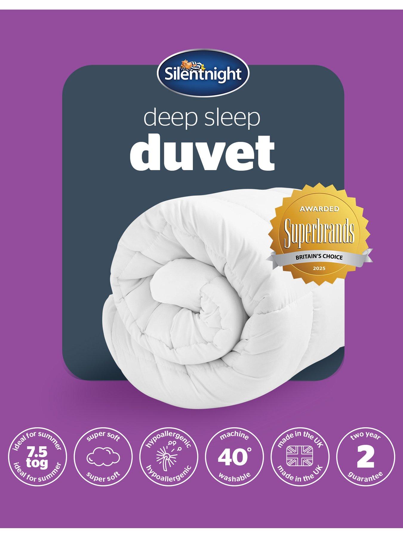 Image 7 of 7 of Silentnight Deep Sleep 7.5 Tog Duvet - White