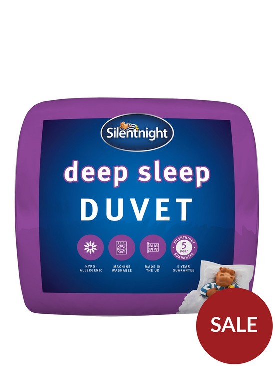 front image of silentnight-deep-sleep-15-tog-duvet