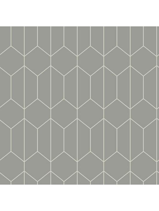 front image of arthouse-linear-geo-grey-wallpaper