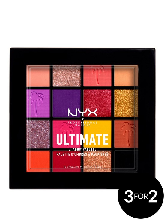 front image of nyx-professional-makeup-ultimate-shadow-palette-festival-16-shades