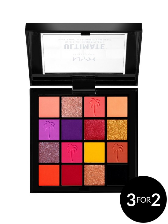 stillFront image of nyx-professional-makeup-ultimate-shadow-palette-festival-16-shades